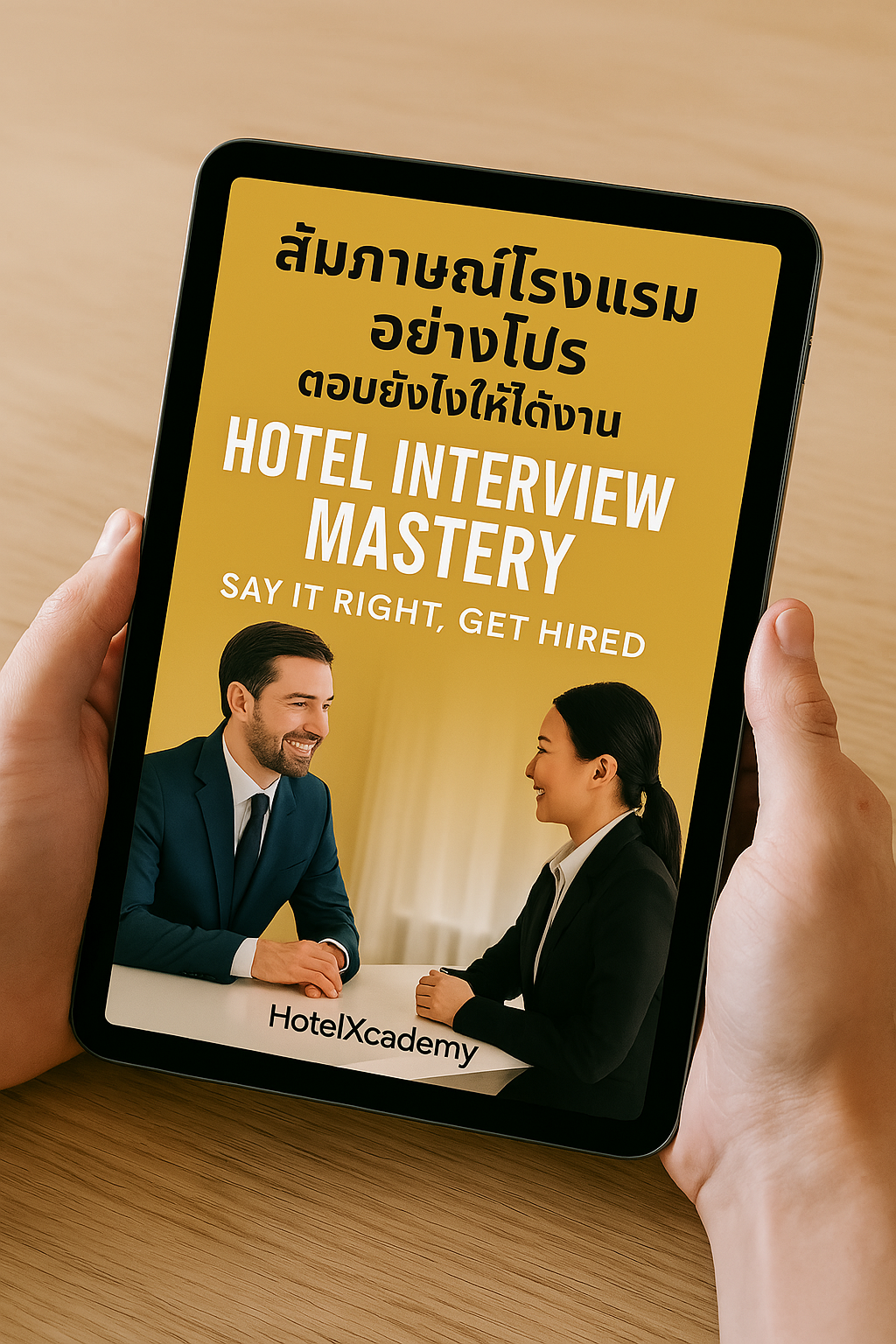 EBOOK สัมภาษณ์โรงแรมอย่างโปร